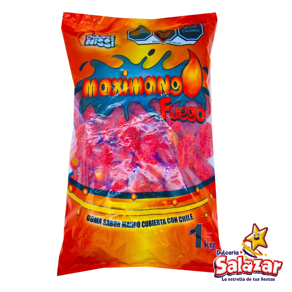 MAXIMANGO FUEGO BOLSA NISSI -B.1KG- "C/10/1"