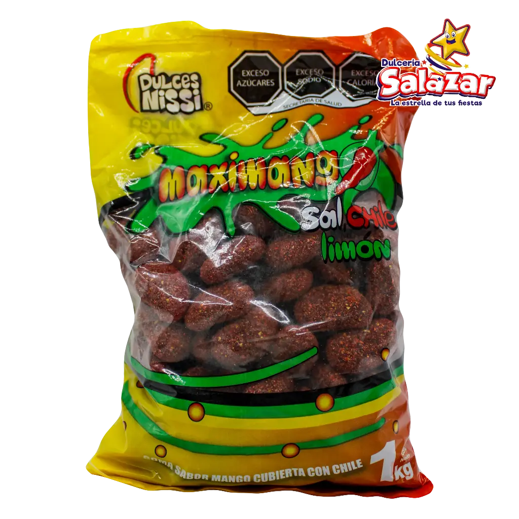 [NIS0020] MAXIMANGO SAL CHILE Y LIMON -B.1KG- "C/10/1"