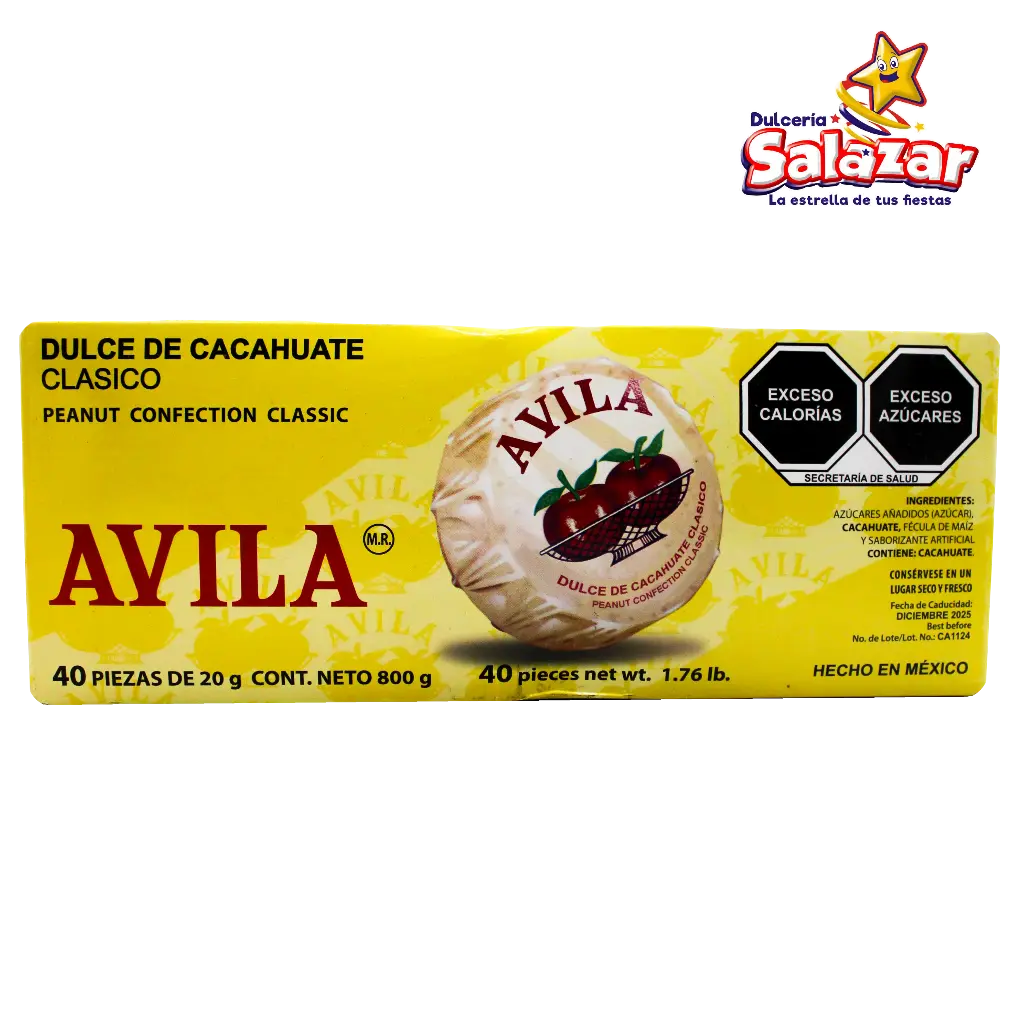 [AVI0001] MAZAPAN AVILA -D.800G- "C/20/40"