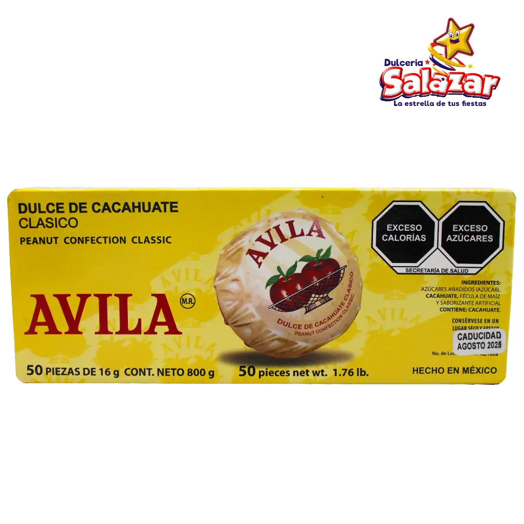 [AVI0005] MAZAPAN AVILA -D.800G- "C/20/50"
