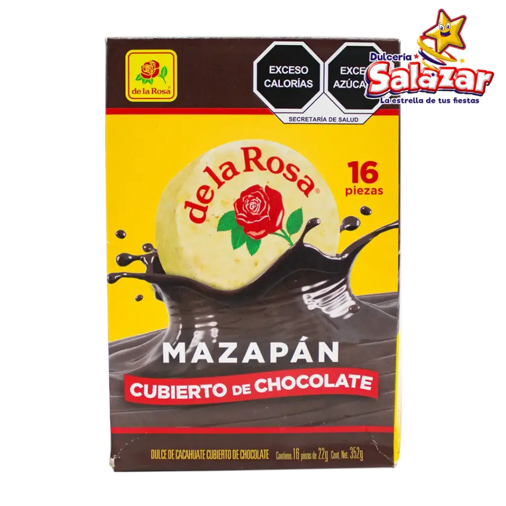 [ROS0003] MAZAPAN CON CHOCOLATE DLR -D.400G- "C/24/16"