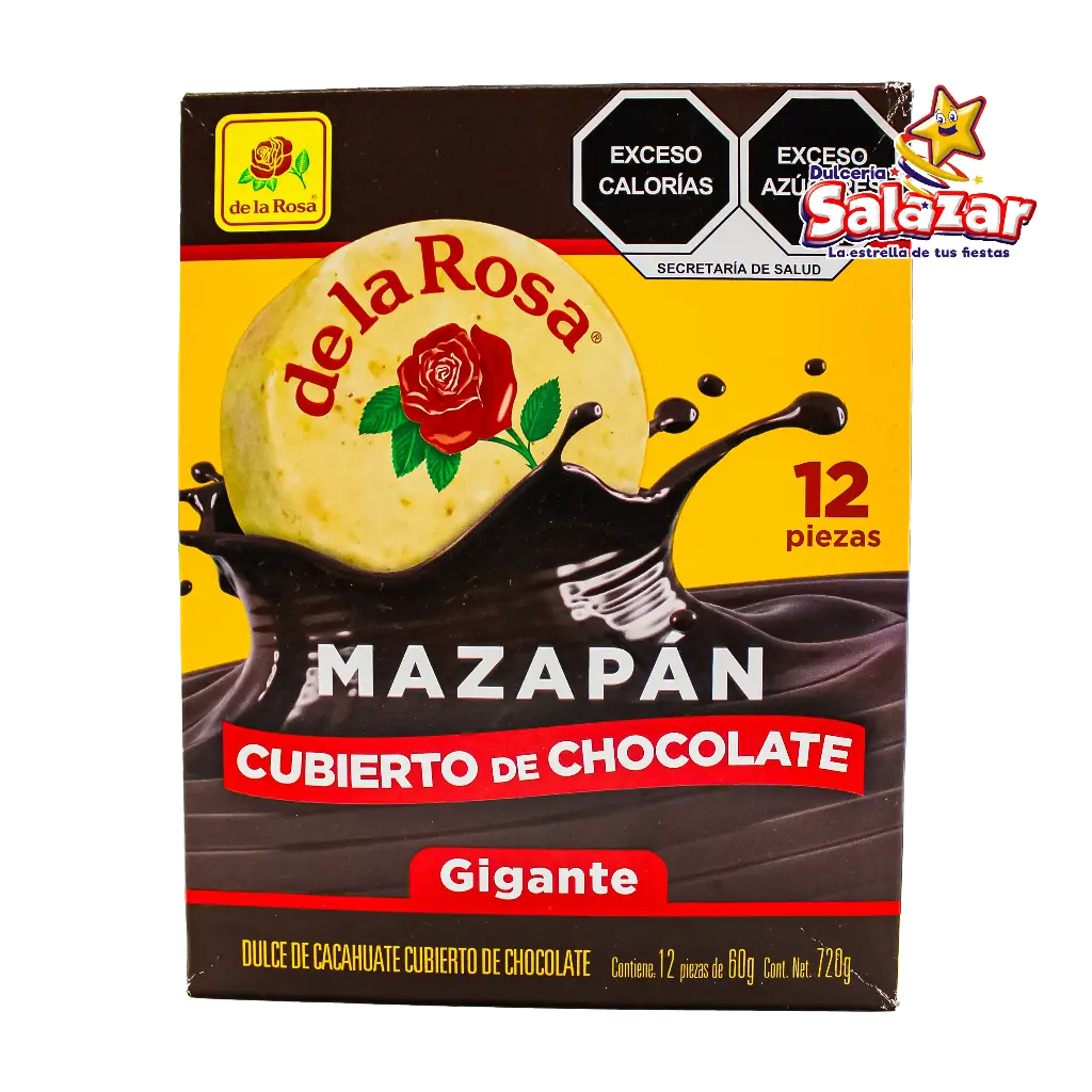 [ROS0465] MAZAPAN CON CHOCOLATE GIGANTE DLR -B.792G- "C/16/12"