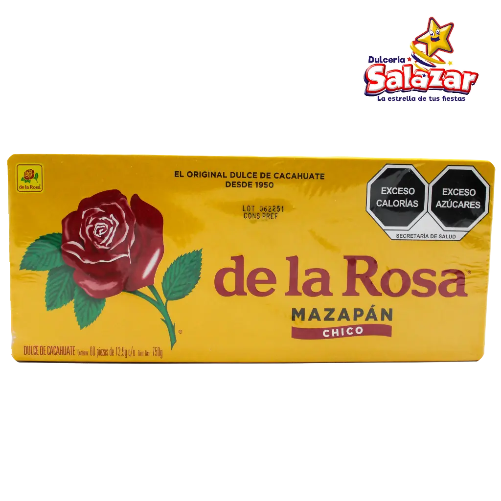 MAZAPAN DE LA ROSA CHICO -D.750G- "C/25/60"