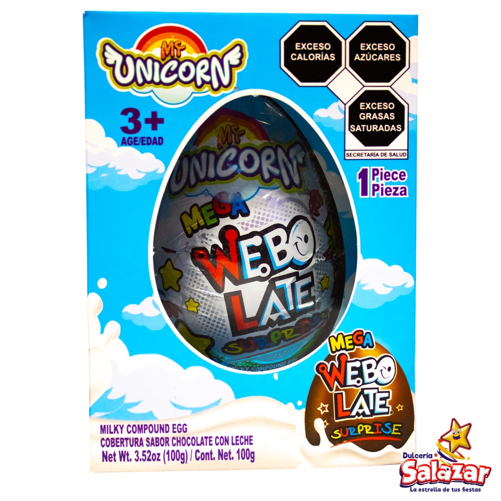 [BON0387] MEGA WEBO LATE UNICORNIO "C/12/1"
