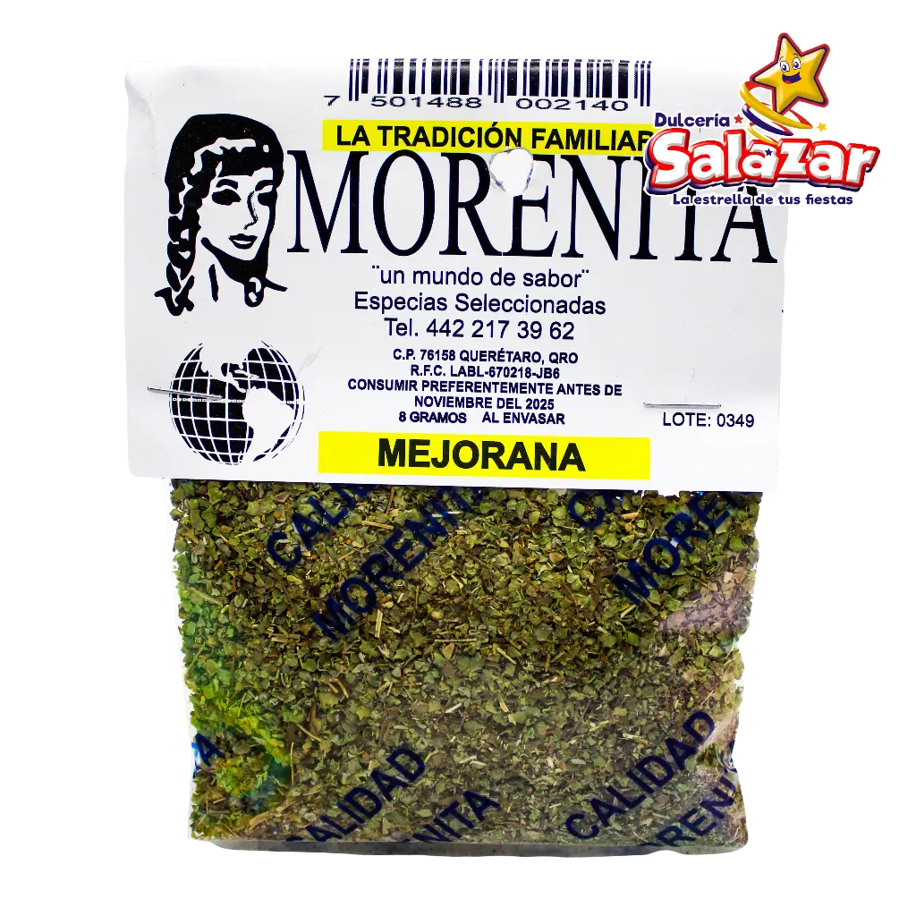 [MOR0013] MEJORANA 8 GRAMOS 
