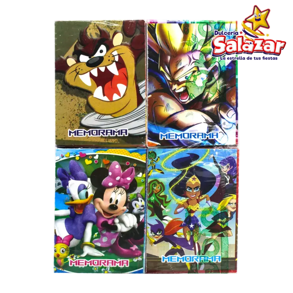 [PVR0078] MEMORAMA VARIOS 12 CAJITAS "C/50/12"