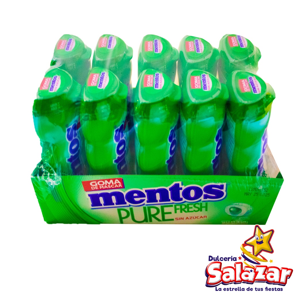 MENTOS GUM SPEARMINT CHUPACHUPS -D.300G- "C/6/10"