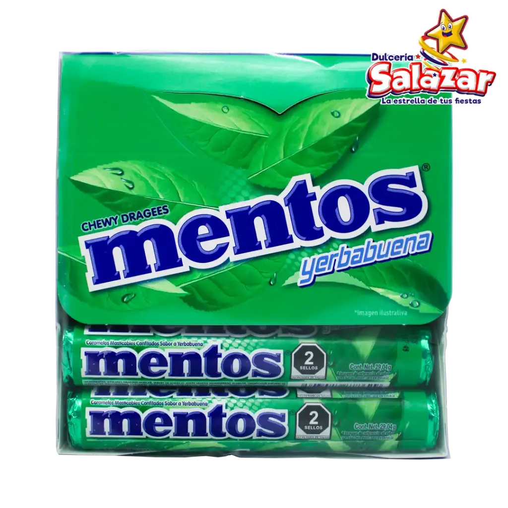 [CHU0042] MENTOS TUBO YERBABUENA SPEARMINT CHUPA CHUPS -D.348.48G- "C/16/12"