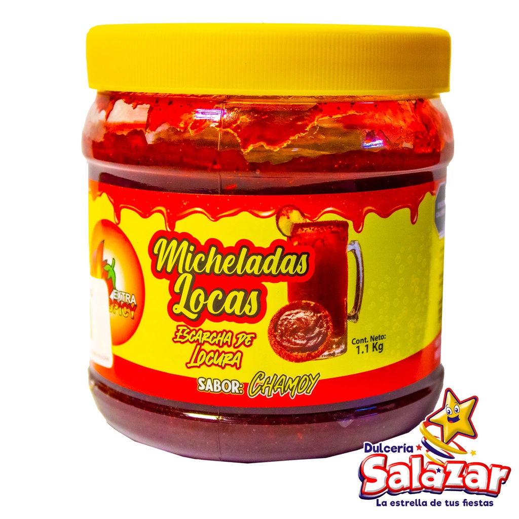 MICHELADAS LOCAS SABOR CHAMOY -BOT.1KG- "C/12/1"
