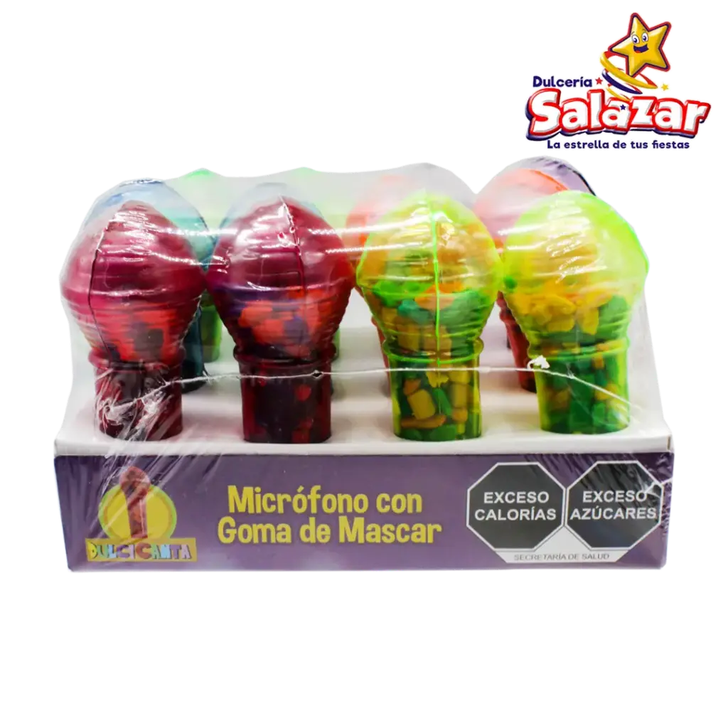 CHICLERA MICROFONO  CARAMELITOS -D.100GR - "C/27/12"