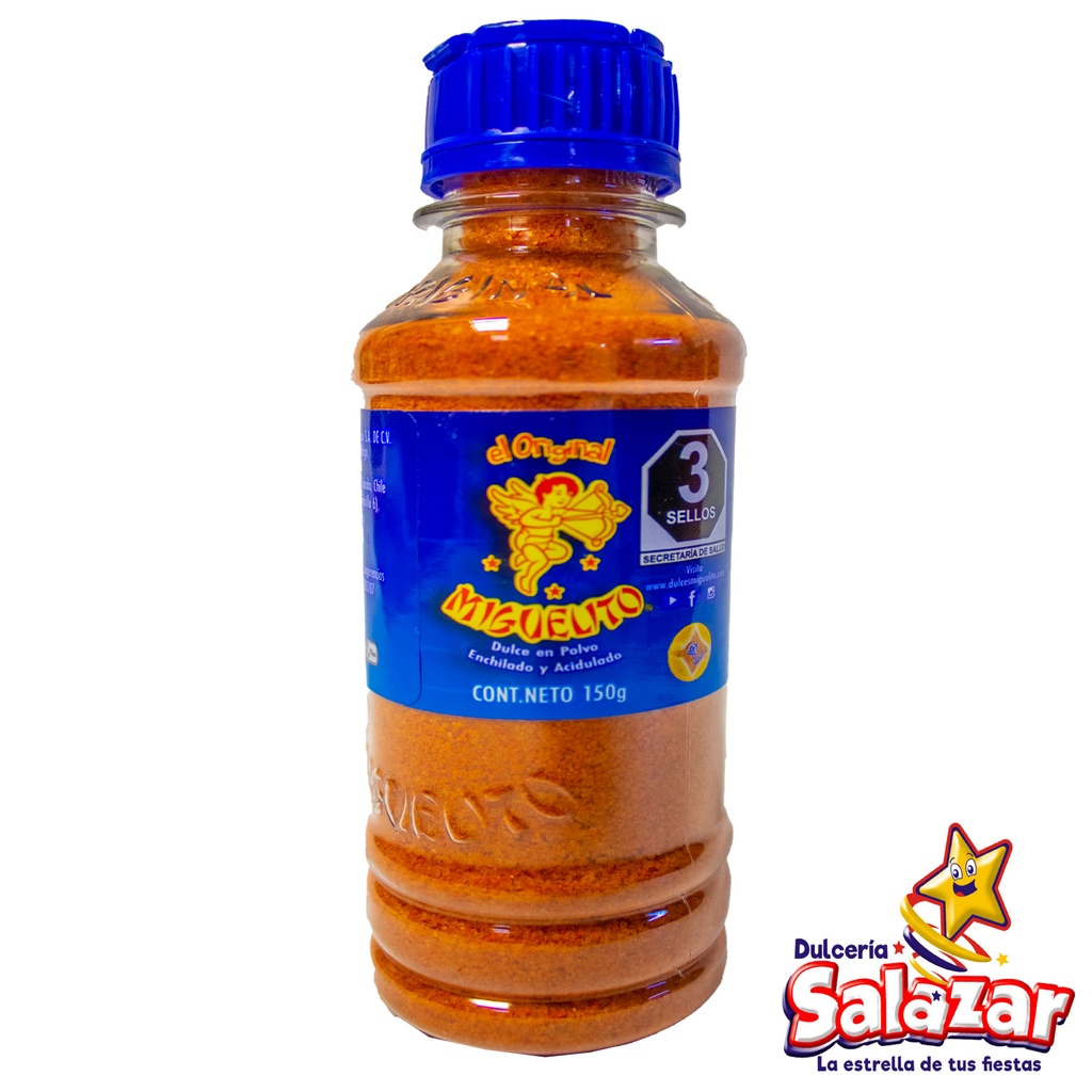 MIGUELITO CHAMOY POLVO BOTELLA -BOT.150G- "C/24/1"