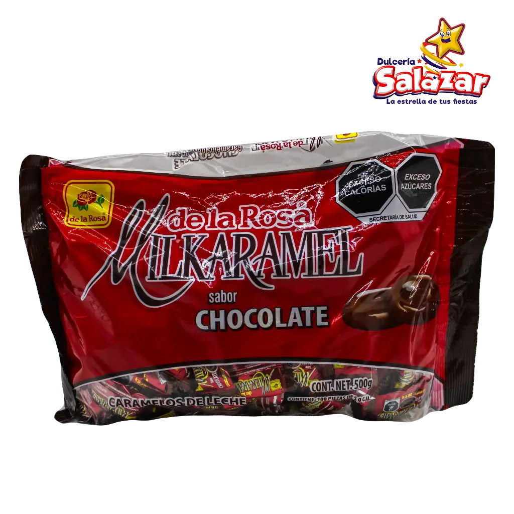 [ROS0335] MILKARAMEL CHOCOLATE DLR -B.500GR- "C/24/100"