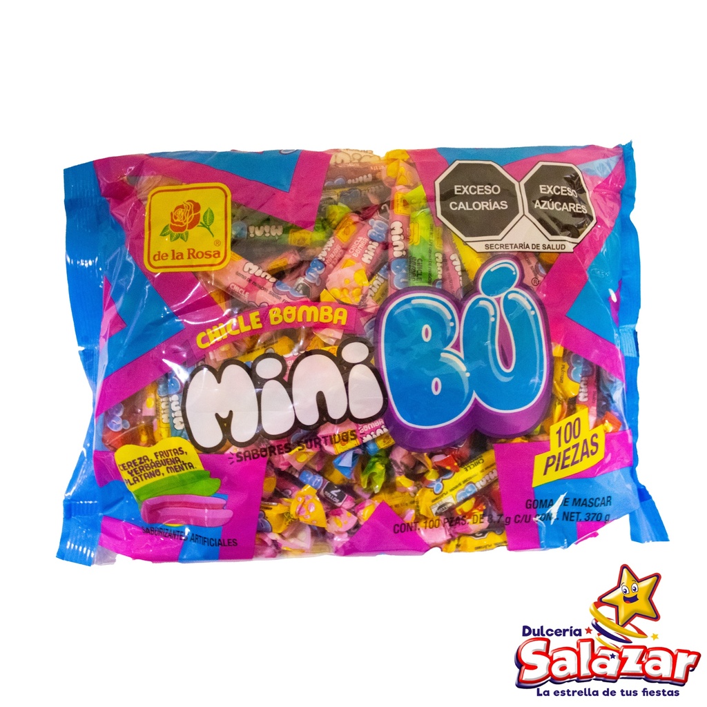 [ROS0045] CHICLE MINI BU DLR -B.370G- "C/28/100"