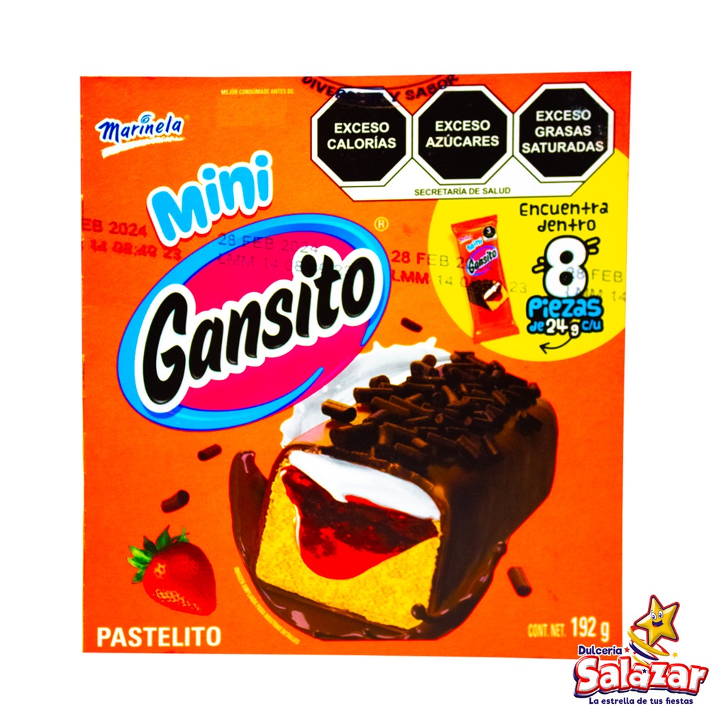 MINI GANSITO MARINELA -D.192G- "C/12/8"