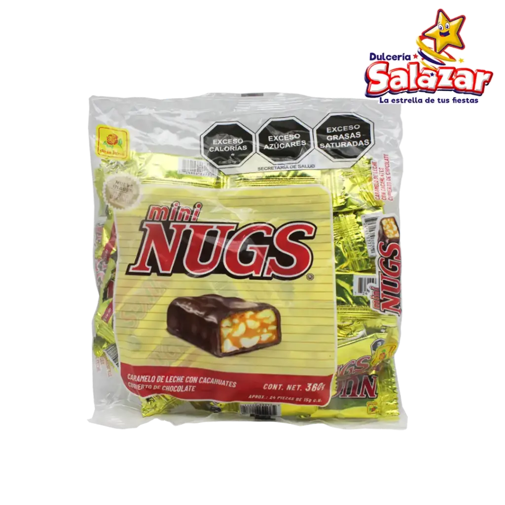 CHOCOLATE MINI NUGS DLR -B.360G- "C/18/24"