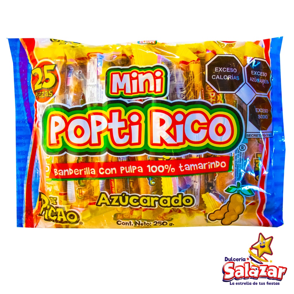 MINI POPTIRICO AZUCARADO PICAO -B.250G- "C/30/25"