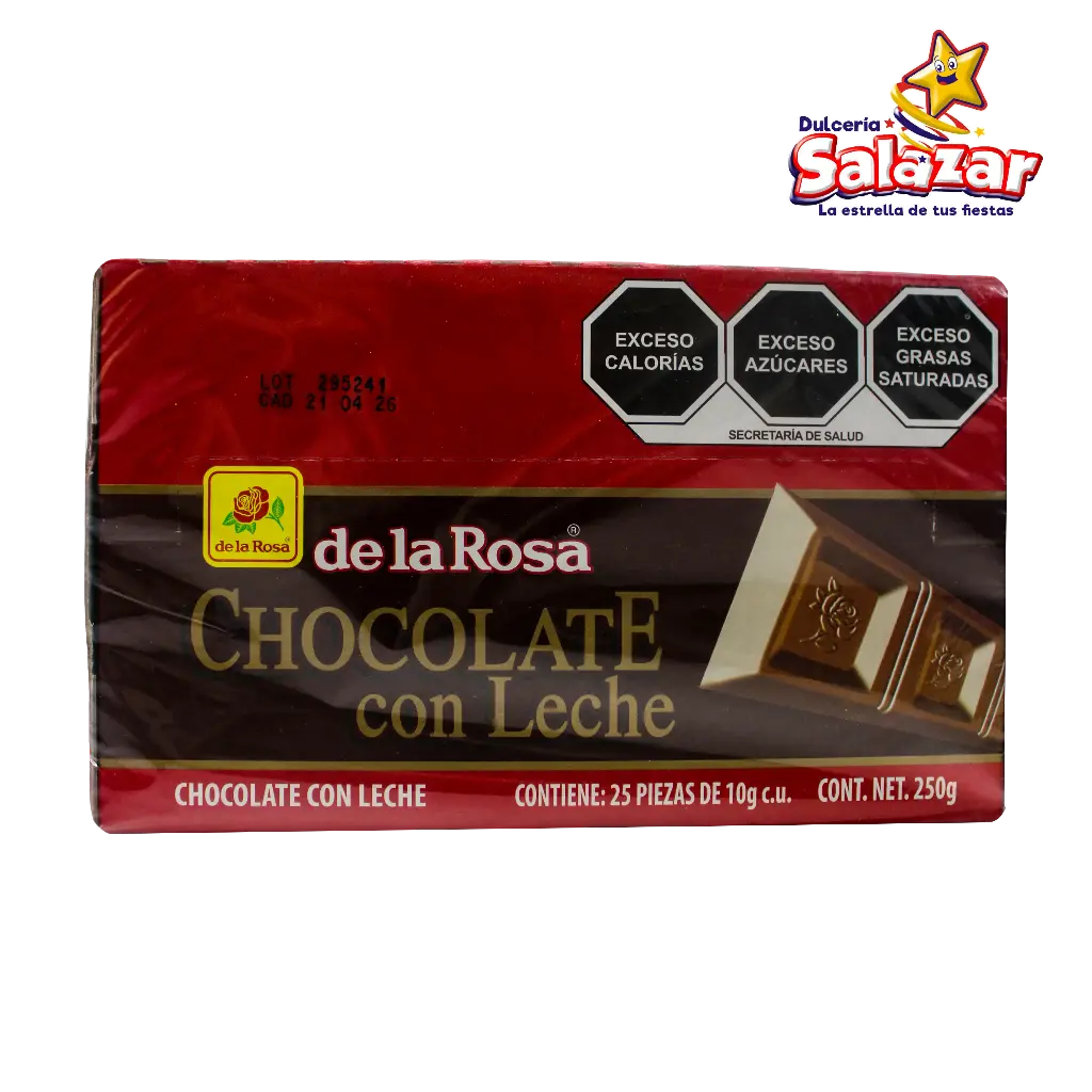 [ROS0022] CHOCOLATE SUIZO CHICO DLR -D.250G- "C/25/25"