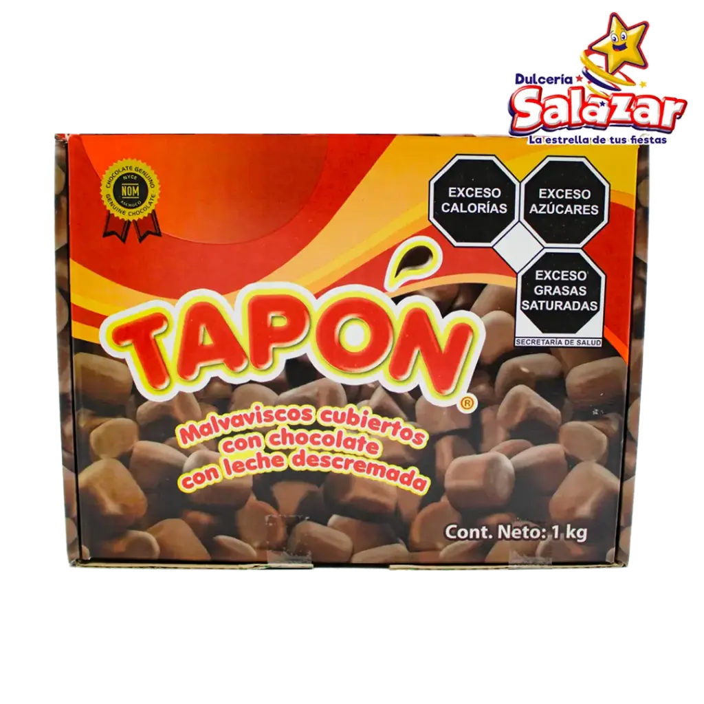 MINI TAPON BREMEN CUBO C/CHOCOLATE -D.1KG- "C/1/1"