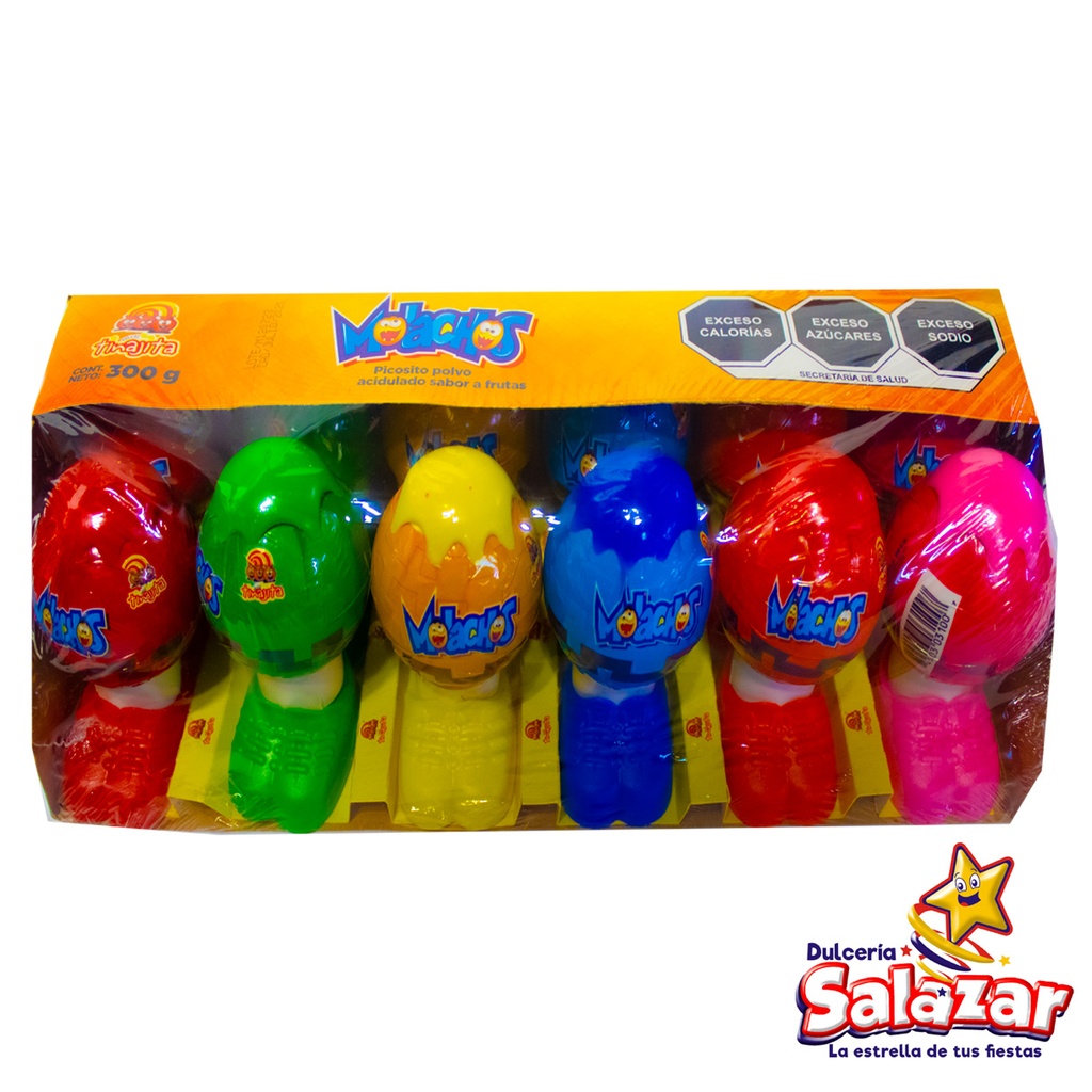 [TIN0020] MOLACHOS C/POLVITO TINAJITA -D.300G - "C/24/12"