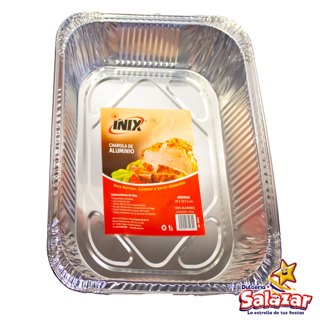 [INIX0049] MOLDE  ALUMINIO MEDIA PAVERA AL-2923 "C/100/1"