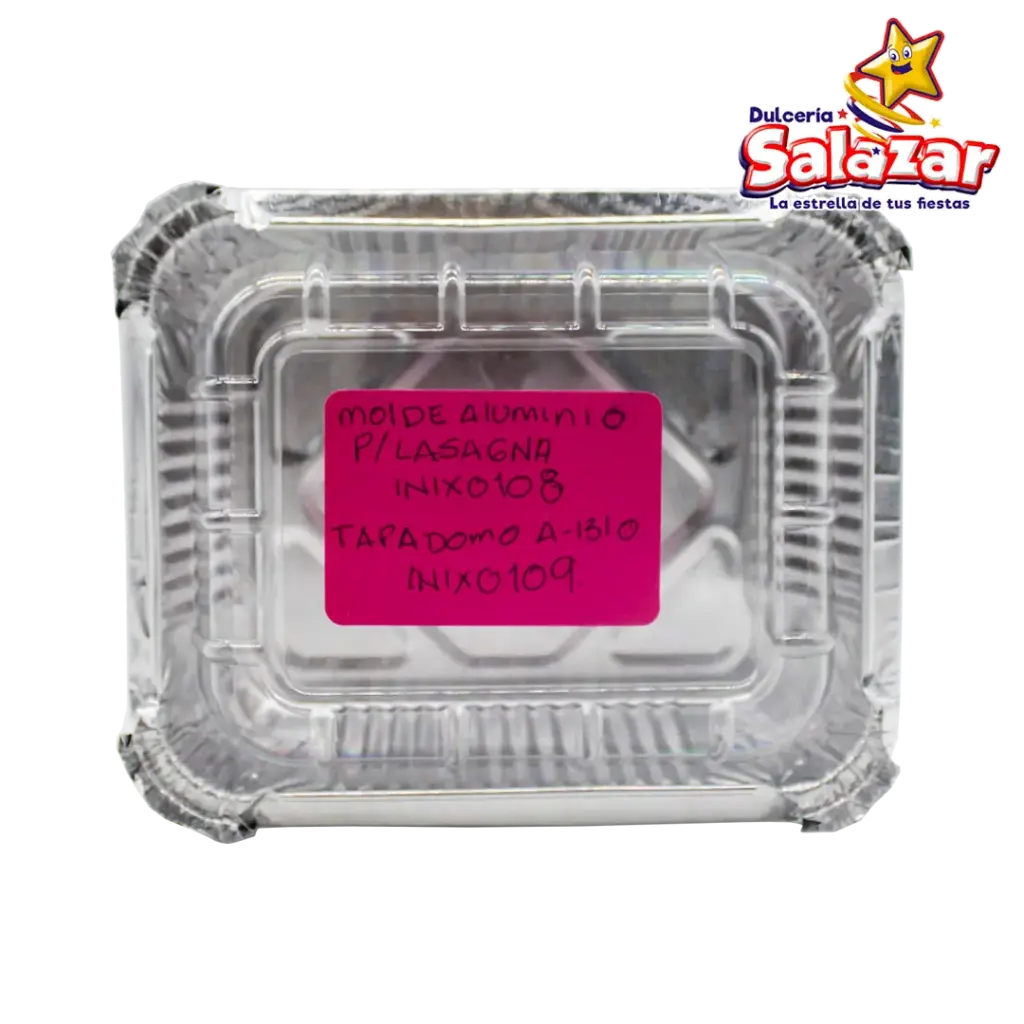 [AL-1310] MOLDE ALUMINIO P/LASAGNA AL-1310 INIX -B.5PZ- "C/60/5"