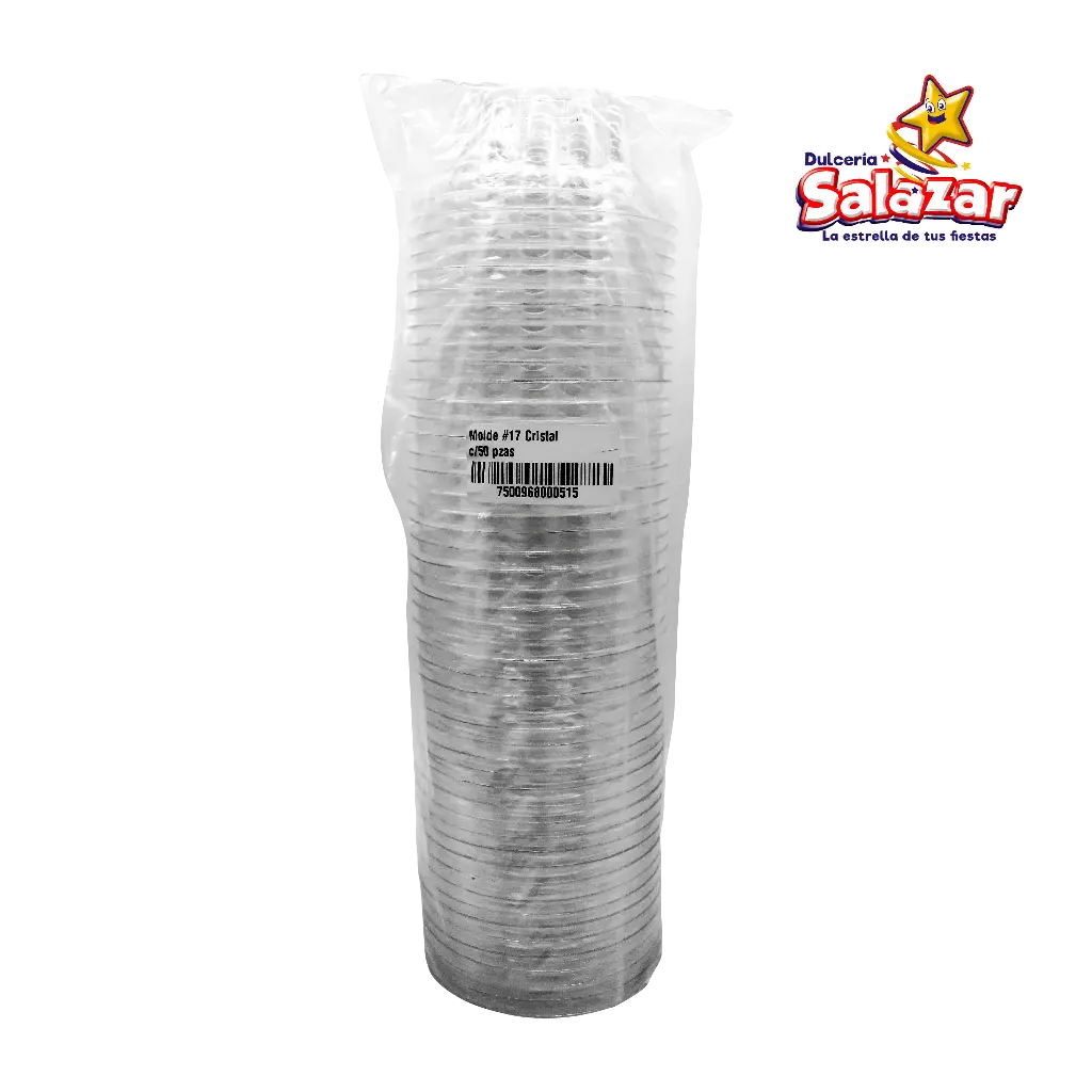 MOLDE CRISTAL CUEVAS #17-C -B.50P- "C/20/50"