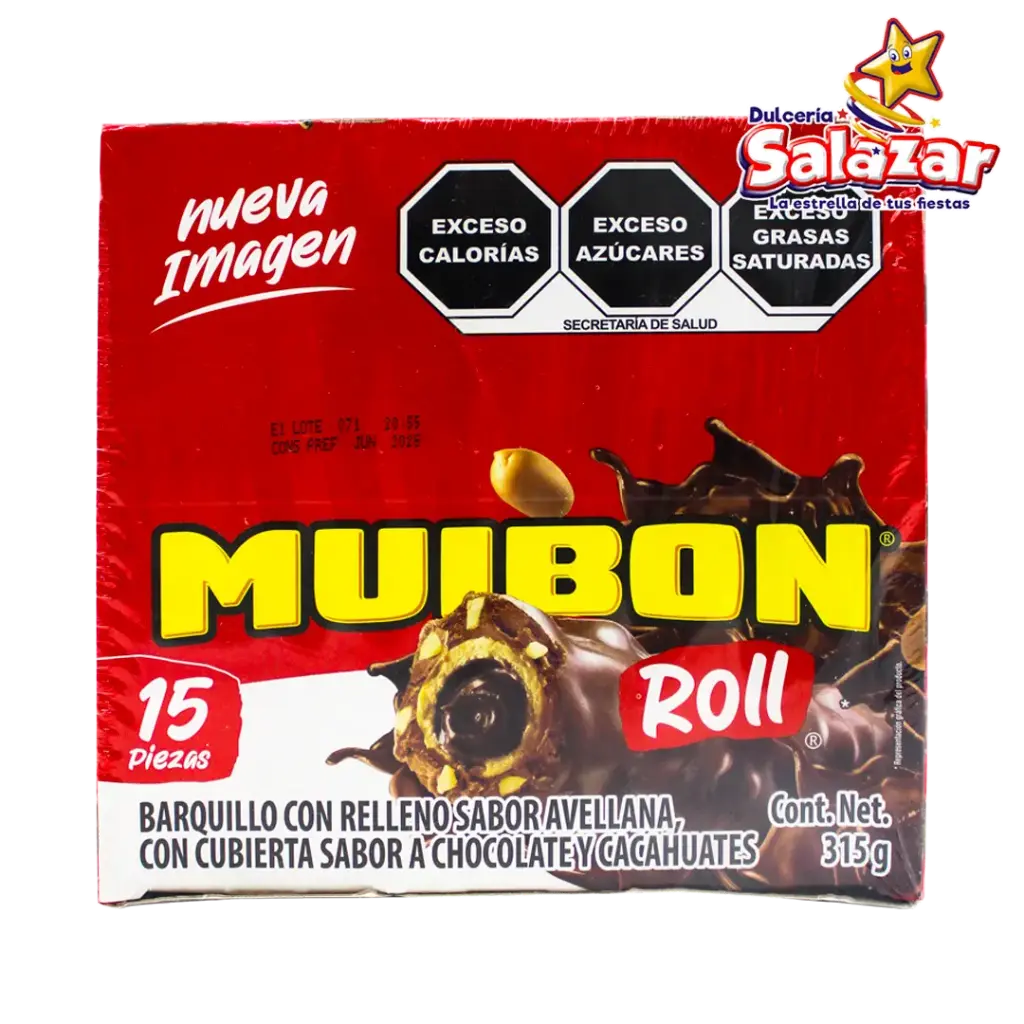 MUIBON ROLL C/AVELLANA NUTRESA -D.315G- "C/24/15"