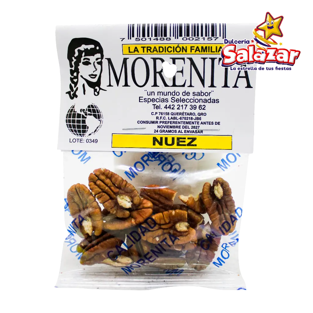 [MOR0014] NUEZ 24 GRAMOS 