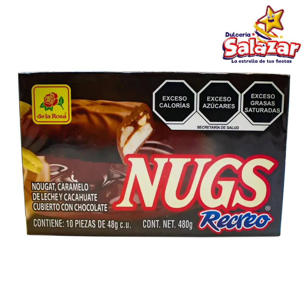 [ROS0183] NUGS RECREO DLR -D.-480G- "C/20/10"