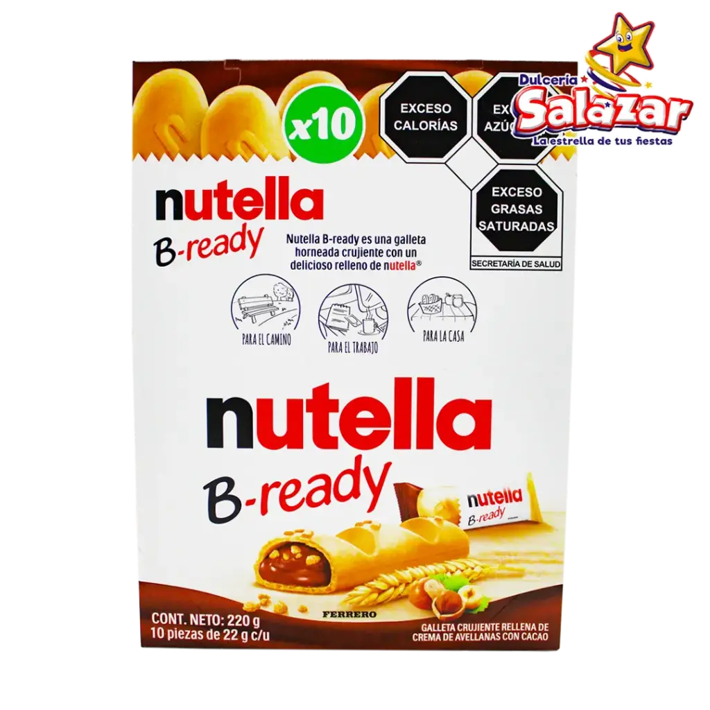 [FER0026] NUTELLA B-READY -D.220GR- "C/4/10"