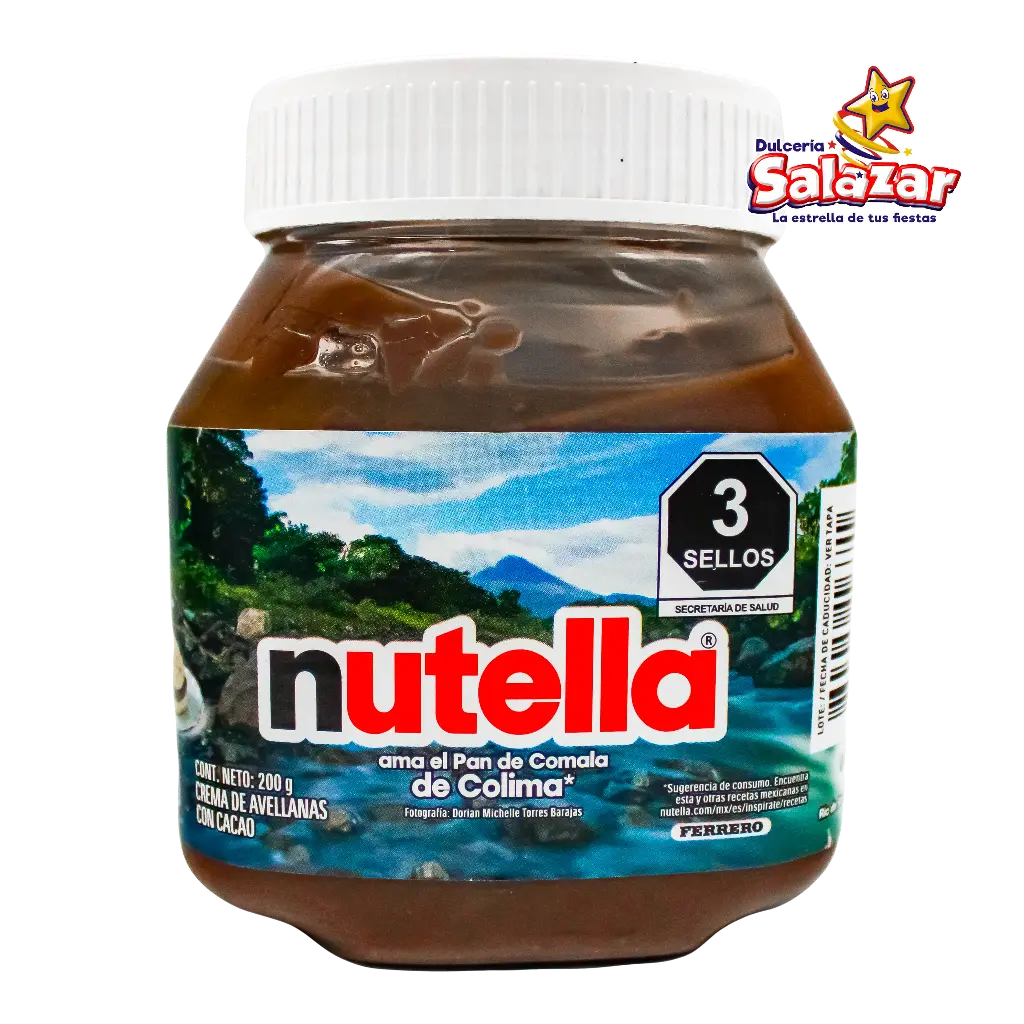 [FER0032] NUTELLA CREMA DE AVELLANA -F.200G- "C/12/1"