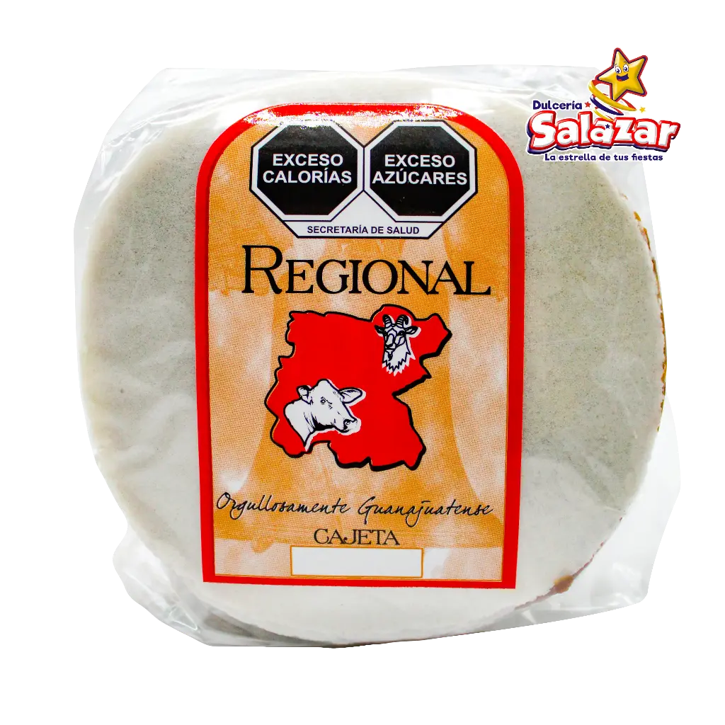 [REGI0007] OBLEA CAJETA GRANDE REGIONAL -B.400G- "C/20/7"