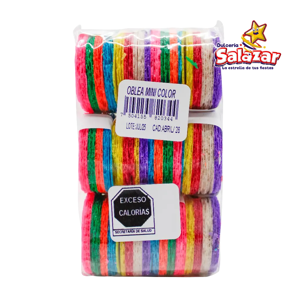 [REG0012] OBLEA MINI COLOR JOAQUIN -B.12P- "C/70/12"