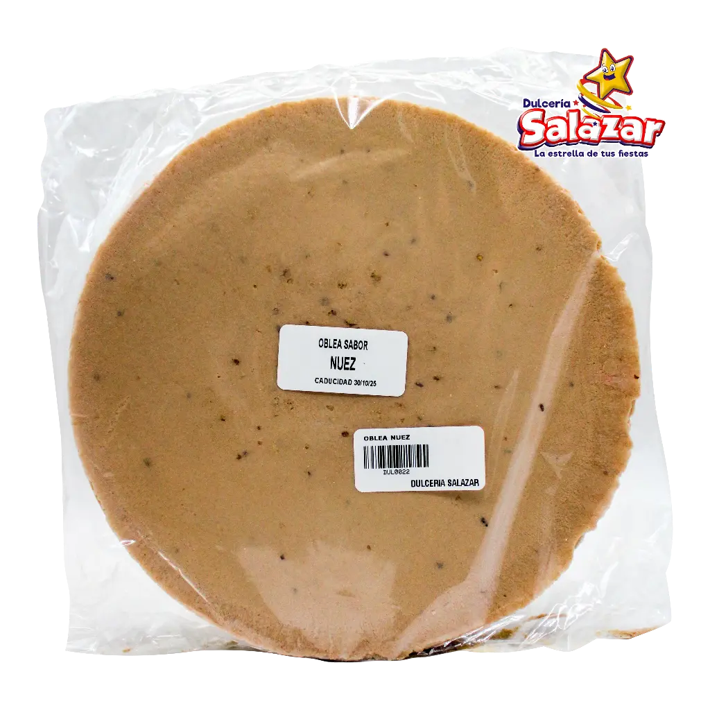 OBLEA SABORES NUEZ DULTITEP "C/32/1"