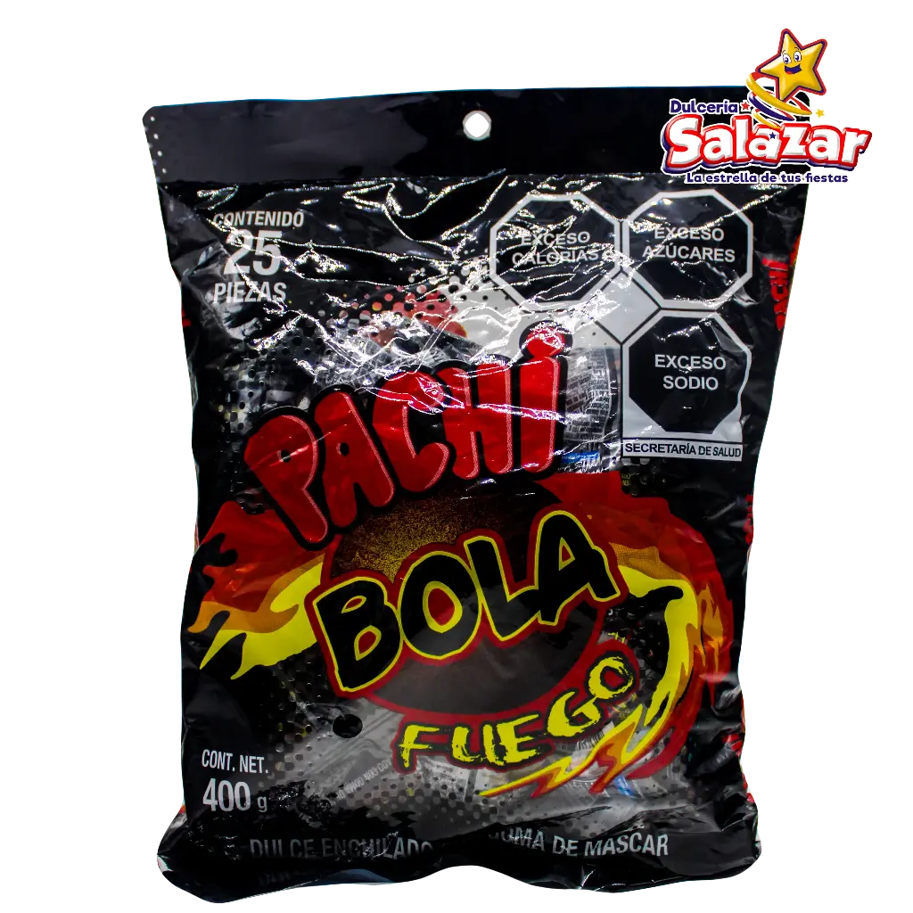[CHE0037] PACHI BOLA FUEGO LUCKY -B.400G- "C/22/25"
