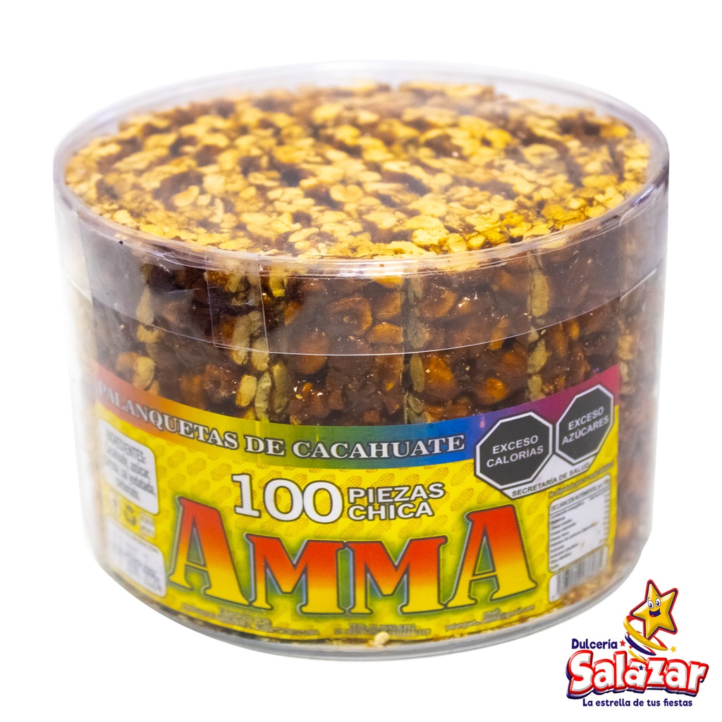 PALANQUETA AMMA CHICA -E.100PZA- "C/18/1"