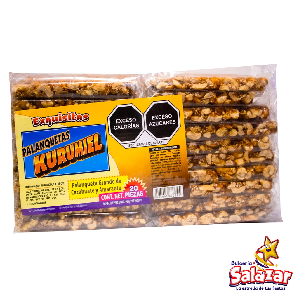 [KUR0032] PALANQUETA GRANDE COMBINADA KURUMAYA -B.900G- "C/18/20"