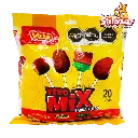 [VER0293] PALETA BANDA DE FUEGO MIX VERO -B.290G- "C/20/20"