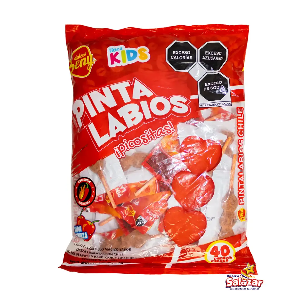 PALETA BENY PINTA LABIOS CHILE KIDS -B.320G- "C/24/40"