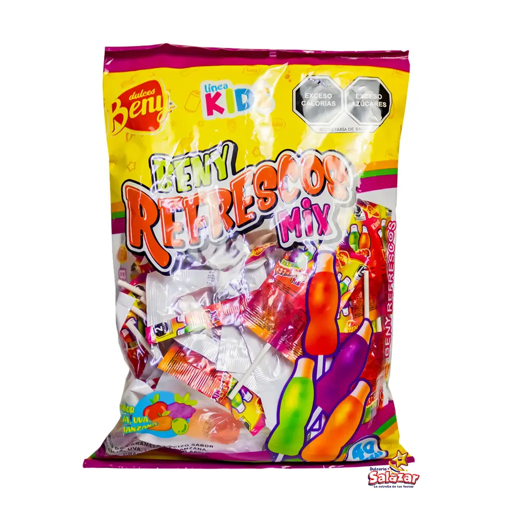 [BEN0005] PALETA BENY REFRESCOS MIX  KIDS -B.320G- "C/24/40"