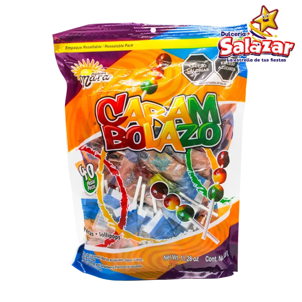 [MAR0103] PALETA CARAMBOLAZO RED -B.320G.- "C/35/40"