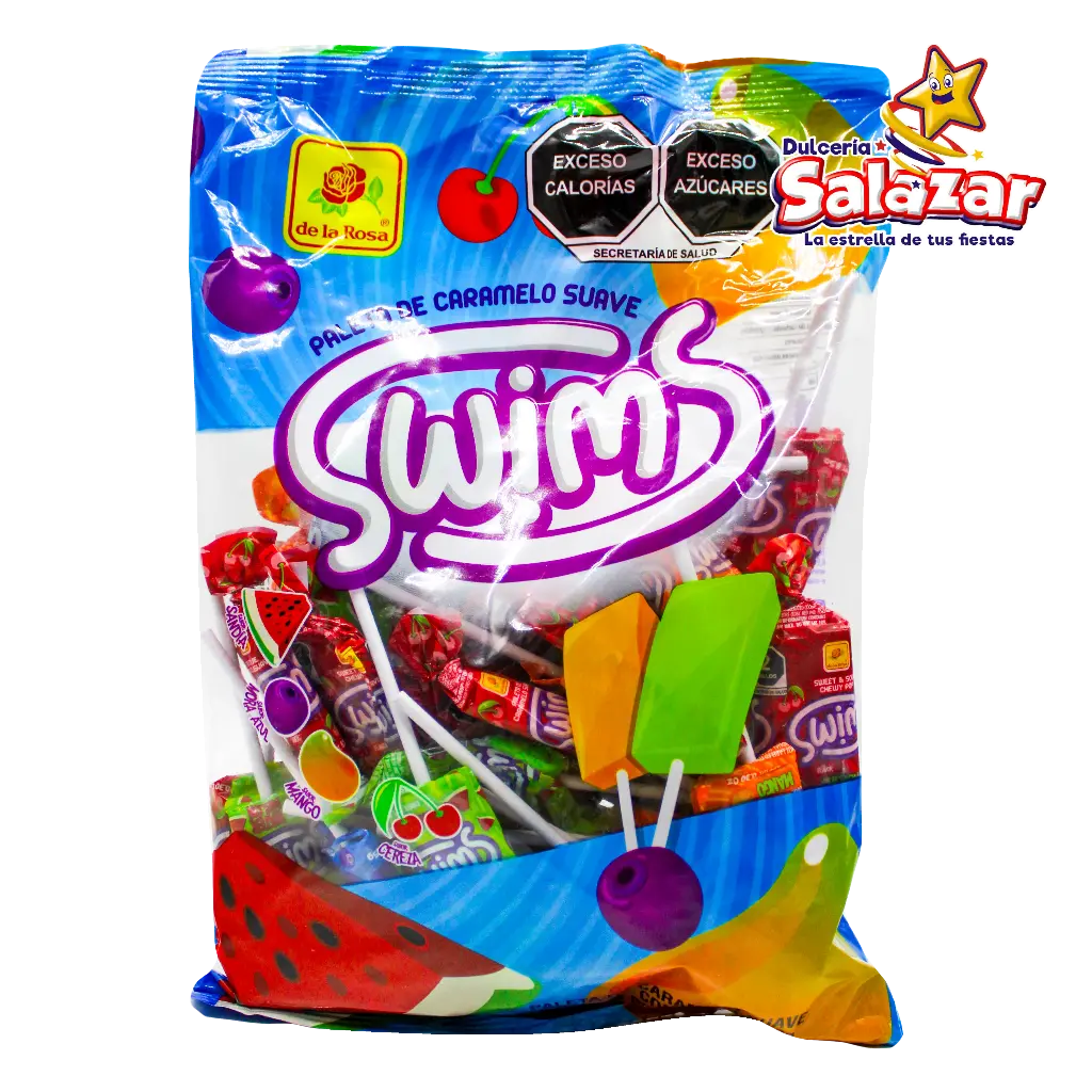 PALETA CARAMELO SUAVE SWIMS -B.340GR- "C/25/40"