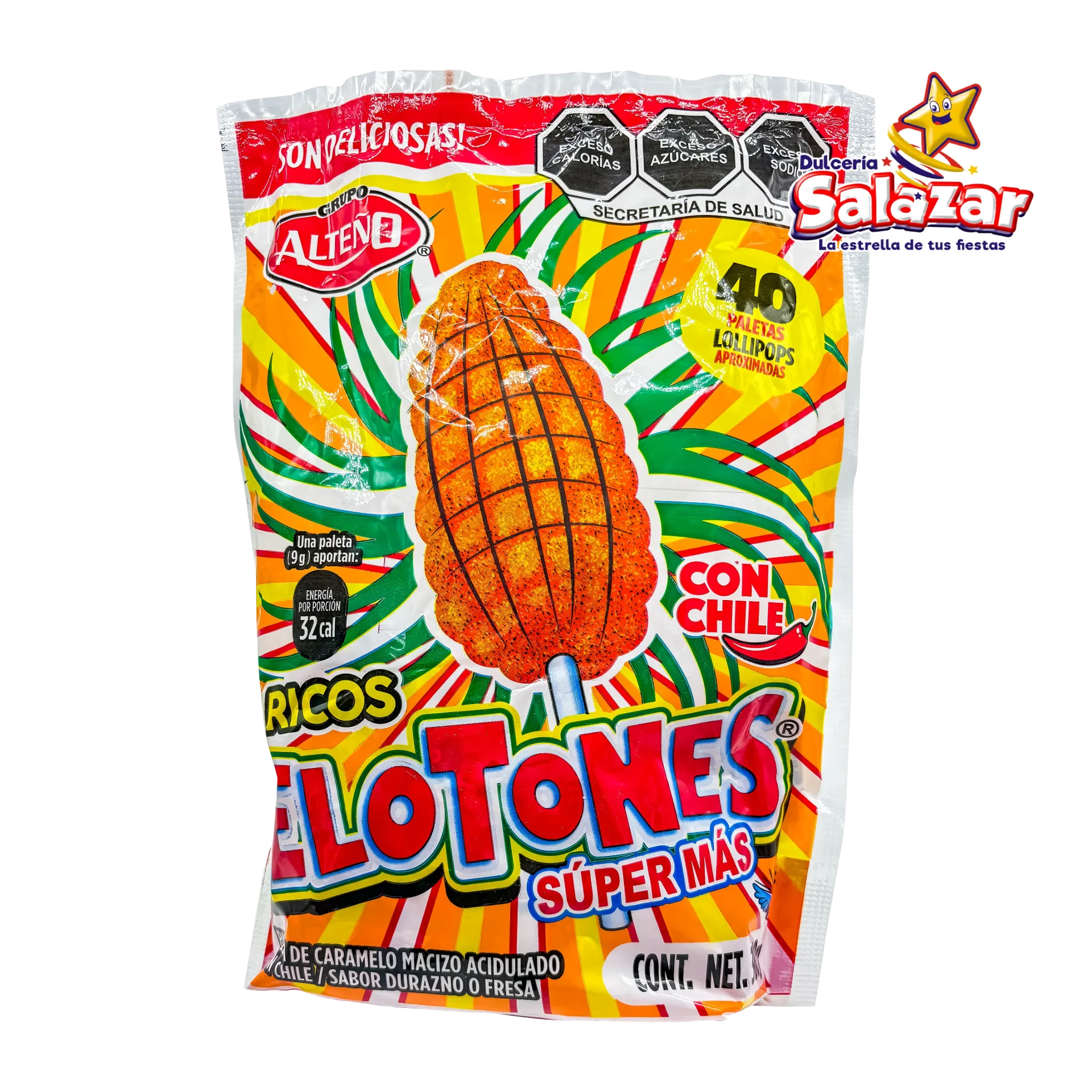 [ALT0032] PALETA ELOTONES SUPER MAS ALTEÑO -B.360G- "C/32/40"