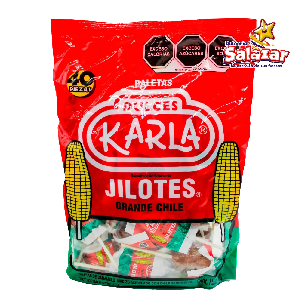 PALETA JILOTES GRANDE CHILE KARLA -B.640G- "C/25/40"