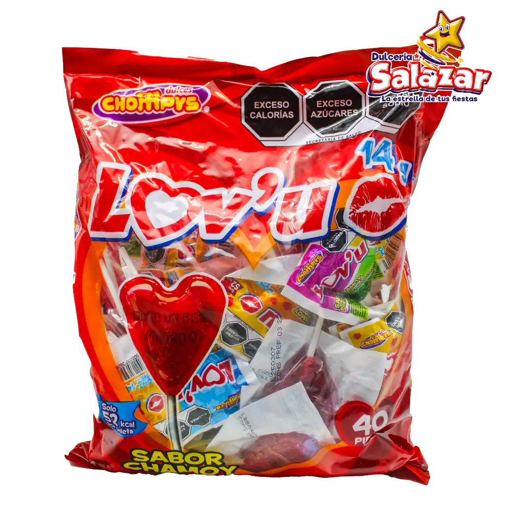 PALETA LOV'U CHAMOY 14GR -B.560G- "C/24/40"