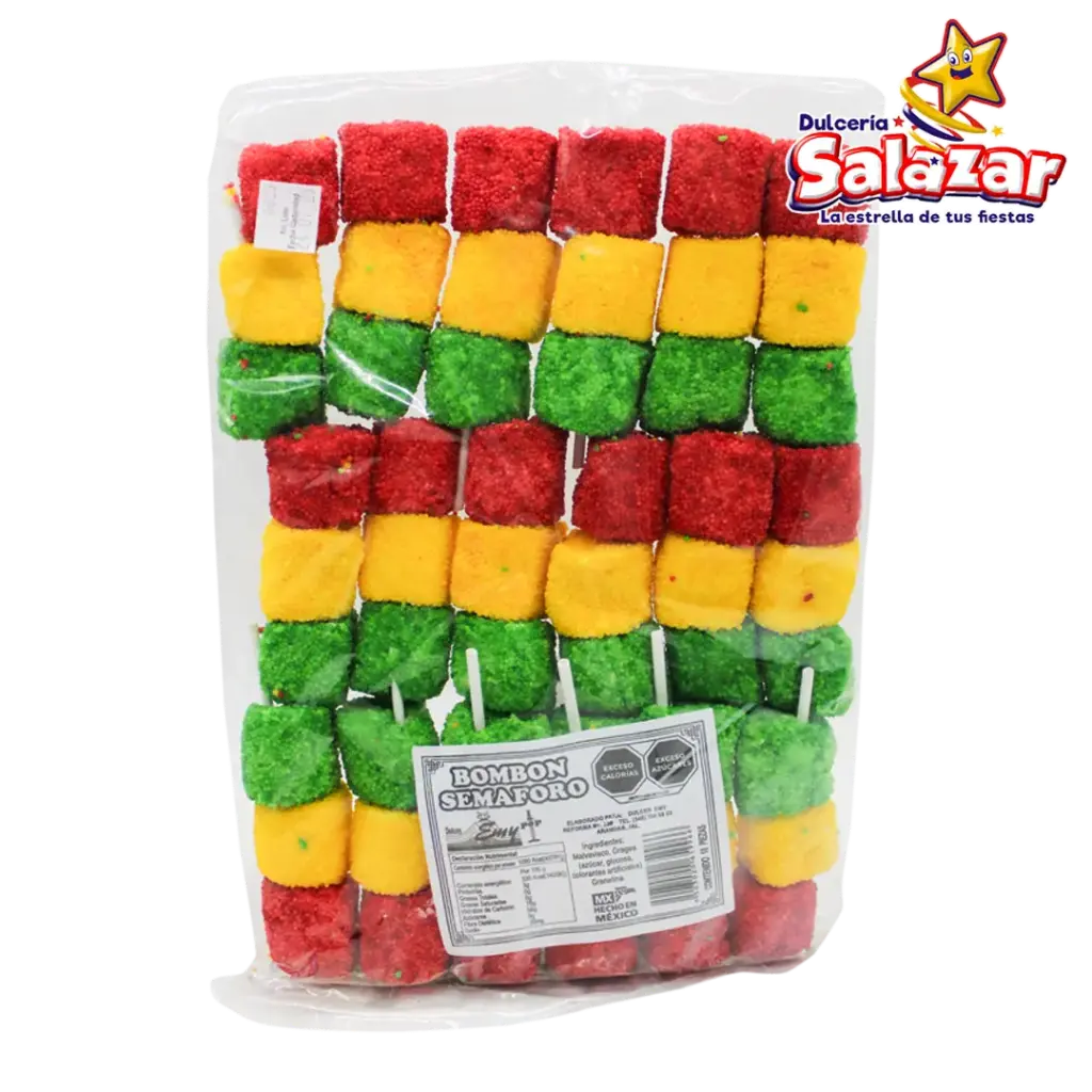 PALETA MALVAVISCO SEMAFORO -B.18PZA- "C/24/18"