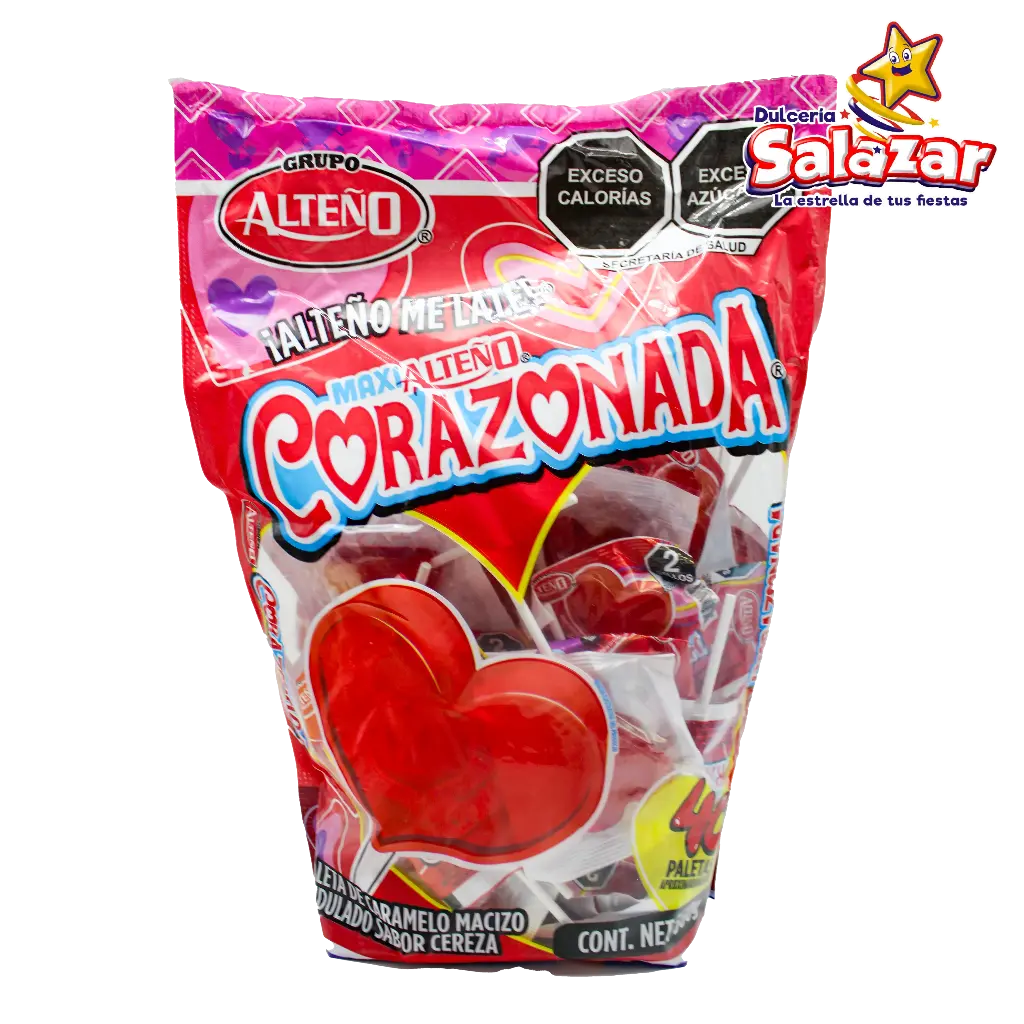 [ALT0042] PALETA MAXI CORAZONADA ALTEÑO -B.560G- "C/20/40"