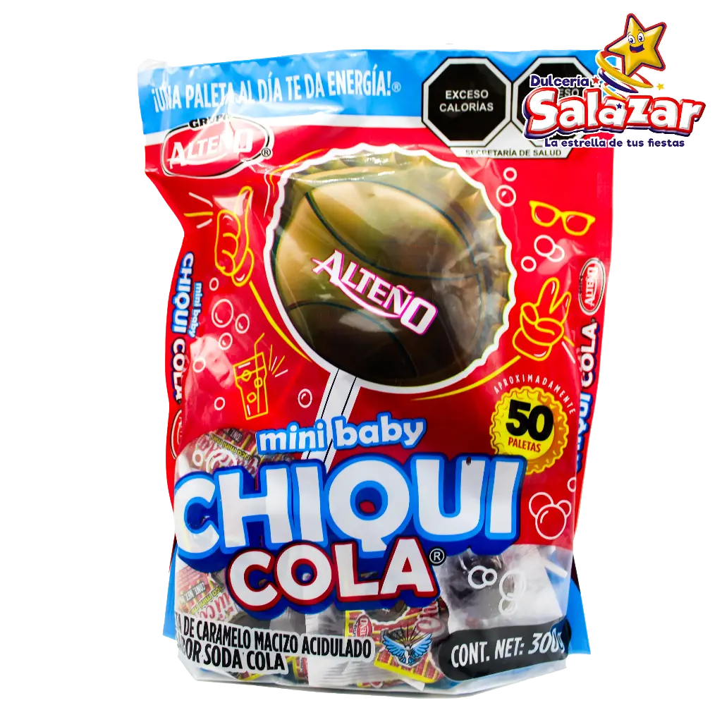 [ALT0125] PALETA MINI BABY CHIQUI COLA ALTEÑO -B.300G- "C/28/50"
