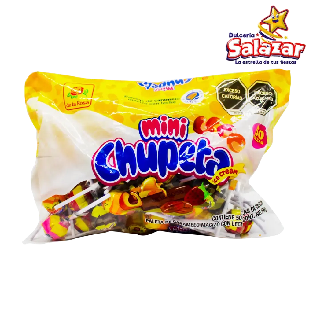 [ROS0071] PALETA MINI CHUPETA PALETA DLR -B.500GR- "C/25/50"