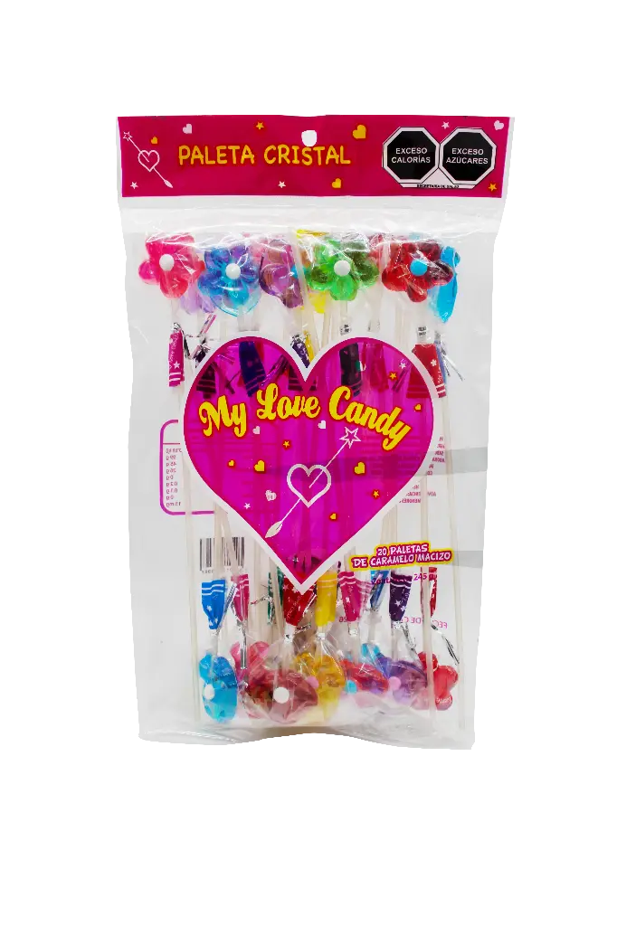 PALETA MY LOVE CANDY CON LUNETA -B.245G- "C/25/20"